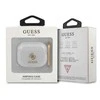 Guess GUA3UCG4GT AirPods 3 dėklasTransparent Glitter Collection