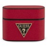 Guess apsauginis dėklas GUACAPVSATMLLG Saffiano, skirtas AirPods Pro raudonas