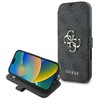 Guess 4G Metal Logo Apple iPhone 16 Pro Max - dėklas telefonui juodos spalvos
