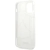 Guess GUHCP12LPCUCHWH Apple iPhone 12 Pro Max 6,7" dėklas telefonui baltos spalvos hardcase Gold Chain Collection