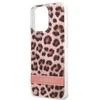 Dėklas GUESS GUHCP13LHSLEOP IPHONE 13 PRO / 13 6.1 "Rožinis / Rožinis HARDCASE LEOPARD