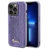 Guess GUHCP13LPSFDGSU Apple iPhone 13 Pro /13 6.1″ violetinės spalvos kietas dėklas Sequin Script Metal