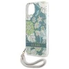 Dėklas Guess GUHCP13SHFLSN Apple iPhone 13 mini 5,4″ žalios spalvos hardcase Flower Strap