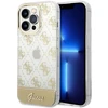 Guess GUHCP14LHG4MHG Apple iPhone 14 Pro6,1" auksinis kietasis dėklas 4G šablono scenarijus