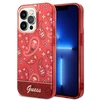 „Guess“ GUHCP14LHGBNHR iPhone 14 Pro 6.1" raudonas/raudonas kietas dėklas su „Bandana Paisley“ raštu