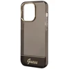 Dėklas Guess GUHCP14LHGCOK iPhone 14 Pro 6,1" juoda/juodas hardcase Translucent