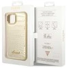 Dėklas GUESS GUHCP14MHGCRHD IPHONE 14 PLUS / 15 PLUS 6.7 "GOLD / GOLD HARDCASE CROCO COLLECTION