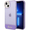 Guess GUHCP14SHGCOU Apple iPhone 14 / 15 / 13 6.1" dėklas telefonui violetinės spalvos hardcase Translucent