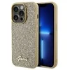 Dėklas GUESS GUHCP14XPMSDGSD IPHONE 14 PRO MAX 6,7 "GOLD / GOLD HARDCASE DISCO METAL SCRIPT