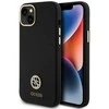 Guess GUHCP15M4DGPK Apple iPhone 15 Plus / 14 Plus 6.7" dėklas telefonui juodos spalvos hardcase Silicone Logo Strass 4G