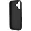 GUESS dėklas skirtas Apple iPhone 16 Pro GUHCP16L4GMGGR (4G PU Big Logo) juodos spalvos