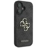 GUESS dėklas skirtas Apple iPhone 16 Pro GUHCP16L4GMGGR (4G PU Big Logo) juodos spalvos
