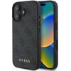 Guess 4G Classic Apple iPhone 16 - dėklas telefonui juodos spalvos