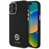 Guess GUHCP16SM4DGPK Apple iPhone 16 6.1" dėklas telefonui juodos spalvos Silikoninis Logo Strass 4G
