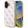 Guess GUHCP16SPG4GPH Apple iPhone 16 6.1″ baltos spalvos kietas dėklas New 4G Triangle