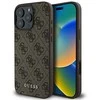 Guess 4G Classic - dėklas skirtas Apple iPhone 16 Pro Max ruda
