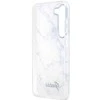 Guess telefono dėklas, skirtas Samsung Galaxy S23 Plus GUHCS23MPCUMAH baltos spalvos HC PU/TPU Marble