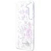 Guess GUHCS23SHCFWST S23 S911 baltos spalvos kietas dėklas Flower Collection