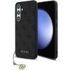 Guess GUHCS24FEGF4GGR Samsung Galaxy S24 FE S721 dėklas telefonui pilkos spalvos hardcase 4G Charms Collection