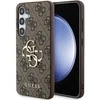 Guess 4G Big Metal Logo Samsung Galaxy A35 - dėklas telefonui rudos spalvos