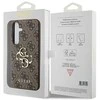 Guess 4G Big Metal Logo Samsung Galaxy A35 - dėklas telefonui rudos spalvos
