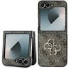 Guess PU 4G Metal Logo Samsung Galaxy Z Flip6 dėklas telefonui rudos spalvos
