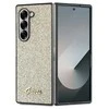 Guess PC/TPU Glitter Flakes Metal Logo Samsung Galaxy Z Fold6 dėklas telefonui aukso spalvos