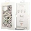 Dėklas GUESS GUHMP14MHCFWSP IPHONE 14 PLUS / / 15 PLUS 6.7 "Rožinis / Rožinis HARDCASE FLOWER MAGSAFE