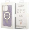 Apple iPhone 14 Pro Max Guess dėklas 4G MagSafe (GUHMP14XH4STU) violetinės spalvos
