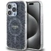 Dėklas GUESS GUHMP15LHGCUSTGK IPHONE 15 PRO 6.1 "Juodas/Juodas HARDCASE IML GCUBE MAGSAFE