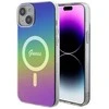 Guess GUHMP15MHITSK Apple iPhone 15 Plus / 14 Plus 6.7" dėklas telefonui įvairiaspalvis hardcase IML Iridescent MagSafe