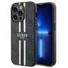 Dėklas GUESS GUHMP15XP4RPSK IPHONE 15 PRO MAX 6.7 "Juodas/Juodas HARDCASE 4G PRINTED STRIPE MAGSAFE