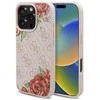 Guess GUHMP16LP4ROPEMCP Apple iPhone 16 Pro 6.3" dėklas telefonui rožinės spalvos 4G Flowers Print MagSafe