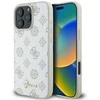 Apple iPhone 16 Pro Guess Peony Script Logo MagSafe (GUHMP16LPGPYSH) dėklas telefonui baltos spalvos