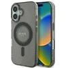 Guess IML Rhinestones MagSafe Apple iPhone 16 Plus - dėklas telefonui juodos spalvos
