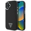 Guess GUHMP16MPGTSPSK Apple iPhone 16 Plus 6.7" dėklas telefonui juodos spalvos hardcase Grained Triangle MagSafe