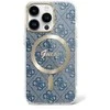 Guess IML 4G MagSafe Apple iPhone 16 Case - dėklas telefonui mėlynos spalvos