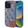 Guess GUHMP16SP4ROPEMCB Apple iPhone 16 6.1" dėklas telefonui mėlynos spalvos 4G Flowers Print MagSafe