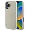 Guess Grained Ring MagSafe Apple iPhone 16 - dėklas telefonui rudos spalvos