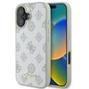 Apple iPhone 16 Guess Peony Script Logo MagSafe (GUHMP16SPGPYSH) dėklas telefonui baltos spalvos