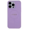 Apple iPhone 16 Guess Saffiano MagSafe (GUHMP16SPSAHMCU) dėklas telefonui violetinės spalvos