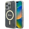 Guess GUHMP16XH4STK Apple iPhone 16 Pro Max 6.9″ juodos spalvos kietas dėklas IML 4G MagSafe