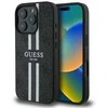 Guess 4G Printed Stripes MagSafe Apple iPhone 16 Pro Max - dėklas telefonui juodos spalvos
