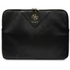 Nešiojamo kompiuterio dėklas 14" Guess Sleeve Triangle 4G (GUCS14ZPGSTEGK) juodos spalvos