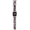 Apyrankė Apple Watch 1 / 2 / 3 / 4 / 5 / 6 / SE / 7 / 8 (38 / 40 / 41 mm) Hello Kitty Strap Silicone Tags Graffiti (HKAWMSDGPTP) rožinės spalvos