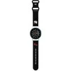 Apyrankė Samsung Galaxy Watch (46mm) / Samsung Gear S3 (46mm) / Huawei Watch GT / GT 2 / GT 2 PRO / GT 3 / GT 3 PRO (46mm) Hello Kitty Strap Silicone Kitty Head (HKUWLSCHBLK) juodos spalvos