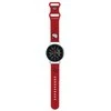Apyrankė Samsung Galaxy Watch (46mm) / Samsung Gear S3 (46mm) / Huawei Watch GT / GT 2 / GT 2 PRO / GT 3 / GT 3 PRO (46mm) Hello Kitty Strap Silicone Kitty Head (HKUWLSCHBLR) raudonos spalvos