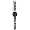 Apyrankė Samsung Galaxy Watch (46mm) / Samsung Gear S3 (46mm) / Huawei Watch GT / GT 2 / GT 2 PRO / GT 3 / GT 3 PRO (46mm) Hello Kitty Dirželis Strap Silicone Heads &amp; Stripes (HKUWLSDIESK) juodos spalvos