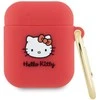 Dėklas „Apple AirPods“ ausinių „Hello Kitty“ silikoninė 3D „Kitty“ galvutė (HKA23DKHSF)