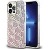 Hello Kitty HKHCP14LHCHPEP Apple iPhone 14 Pro 6.1″ rožinės spalvos kietas dėklas IML Gradient Electrop Crowded Kitty Head